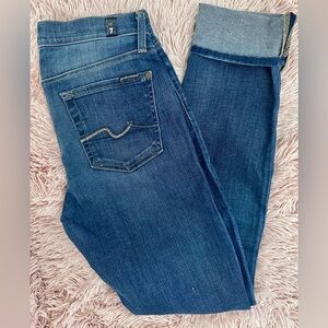 7 For All Mankind - Roxanne Straight Leg Jean - Like New